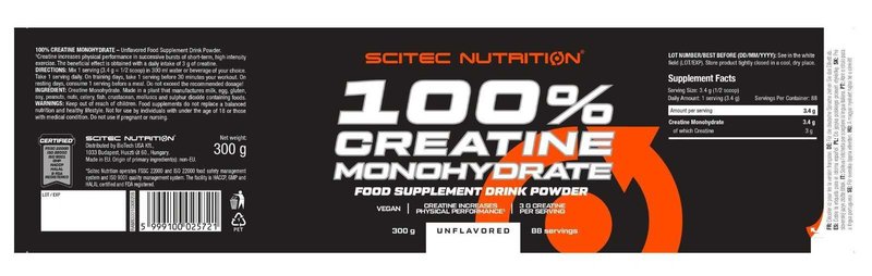 100% Creatine