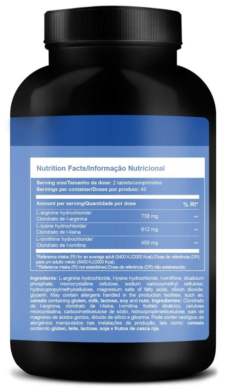 Arginina Ornitina Lisina