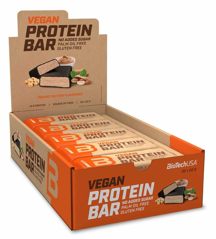 Barra de proteína vegan