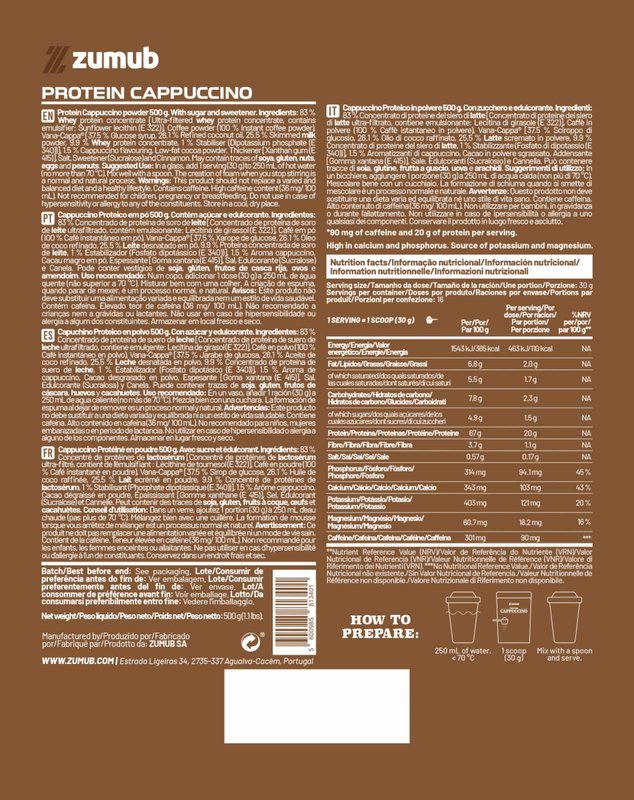 Cappuccino Proteíco