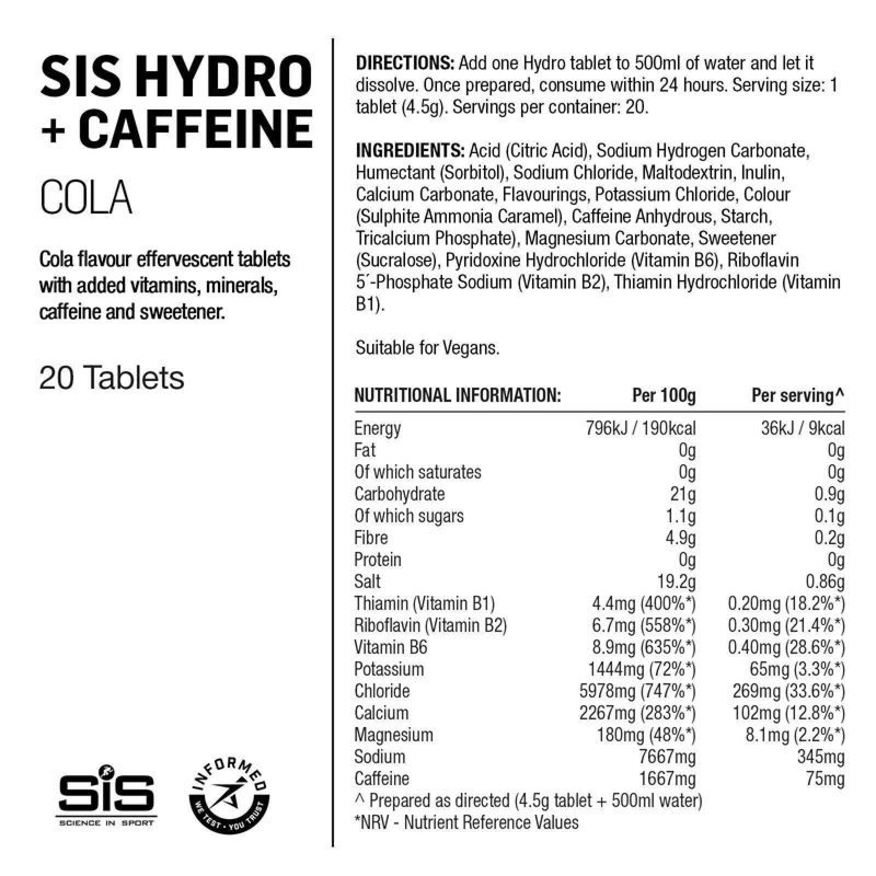 HYDRO+Cafeína