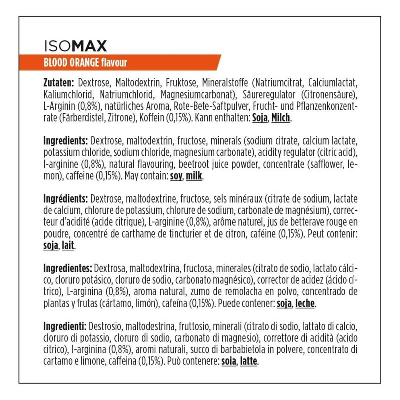 IsoMax Bebida Isotónica