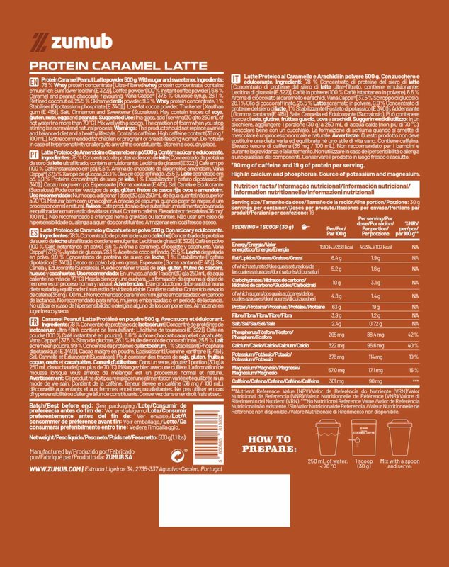 Latte de Caramelo Proteico