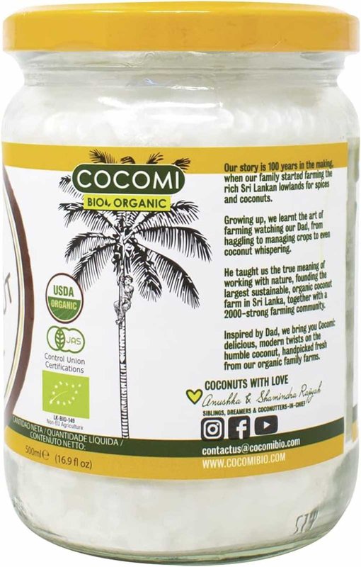 Óleo de Coco Virgem Biológico