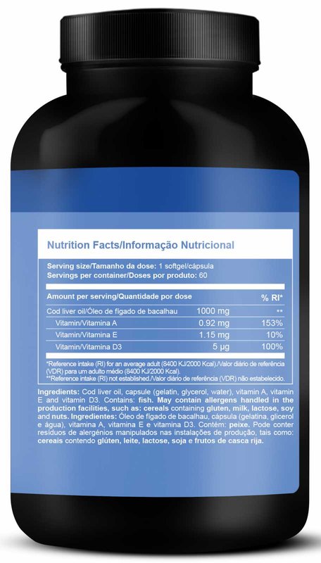 Óleo de fígado de bacalhau