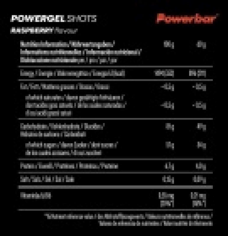 Power Gel Shots