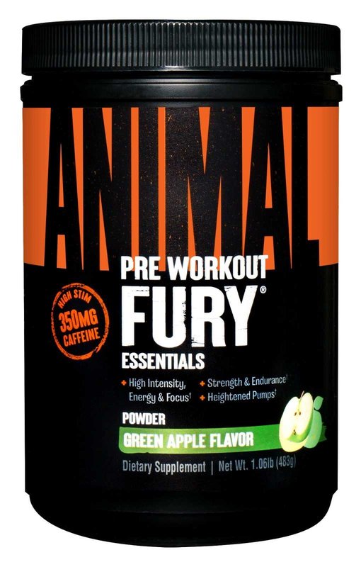 Pré-treino Fury Bring the pain