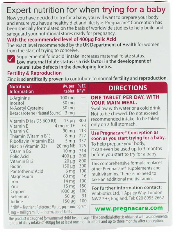 Pregnacare Before Conception