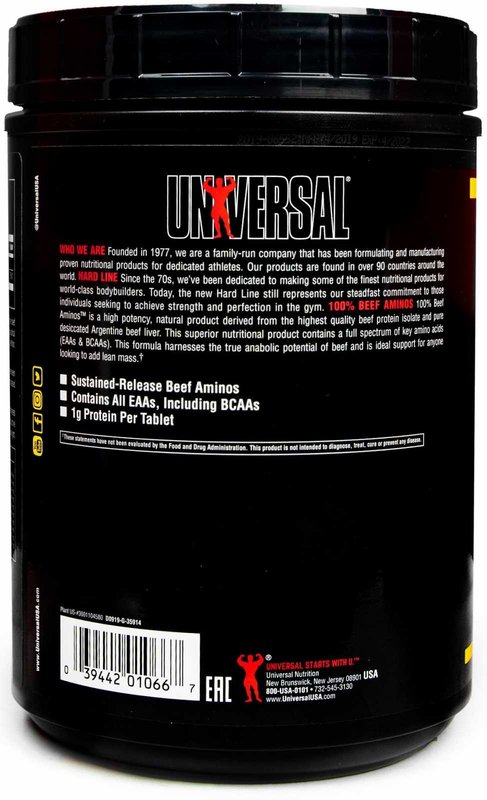Universal 100% Beef Aminos