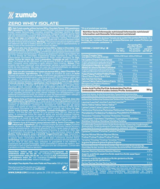 Zero Whey Isolate